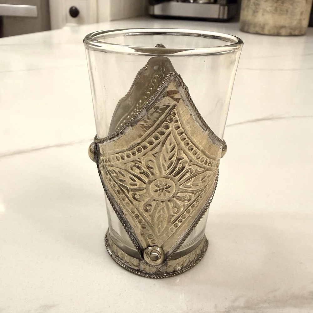 Vintage glass holder - Rare - Very Delicate Design Work - Picture 10 of 10